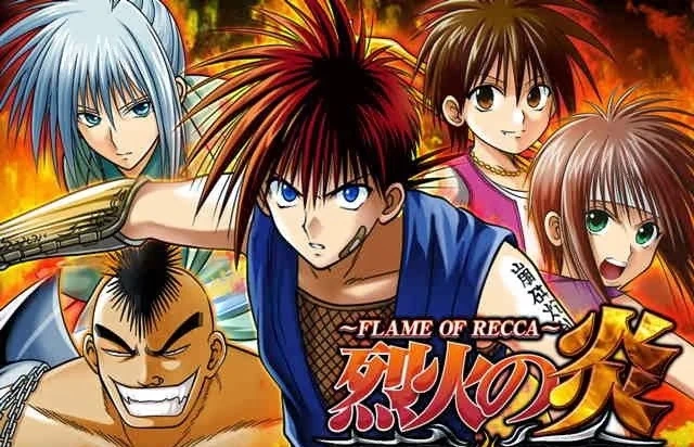 Can you still remember the 8 Fire Dragons of recca?